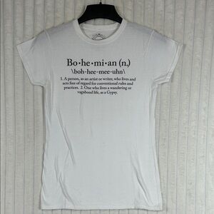 Stash style white  Bohemian T-shirt M
